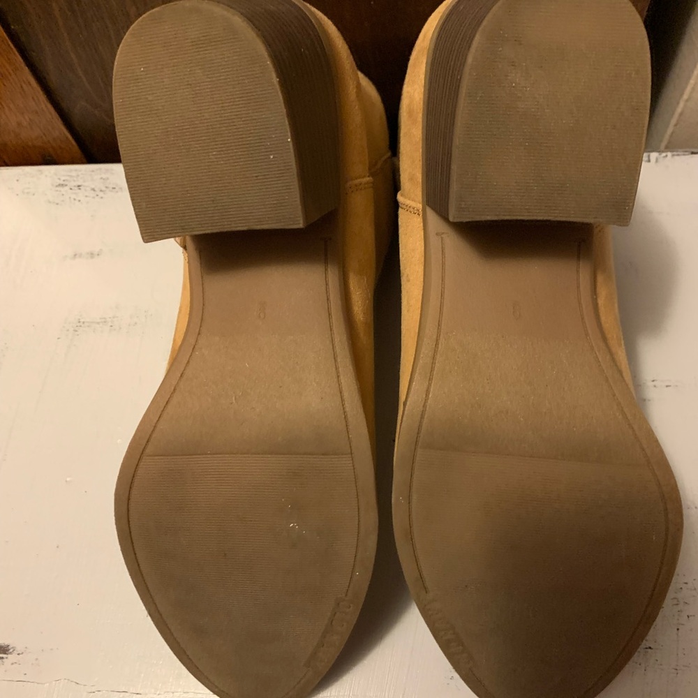 NWOT Women’s Suede Ankle Boots - Tan - Picture 6 of 6